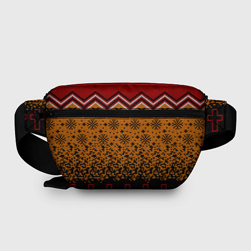 Поясная сумка Metallica christmas ugly sweater / 3D-принт – фото 2