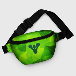 Поясная сумка Destiny green poly, цвет: 3D-принт — фото 2