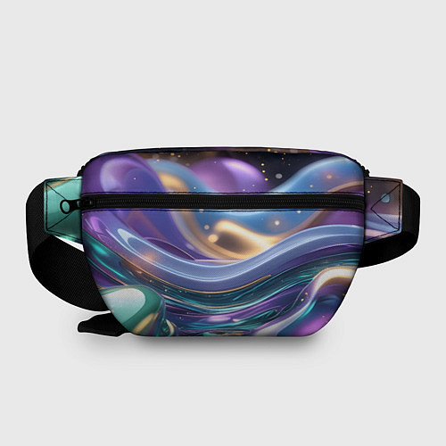 Поясная сумка Космическая краска / 3D-принт – фото 2