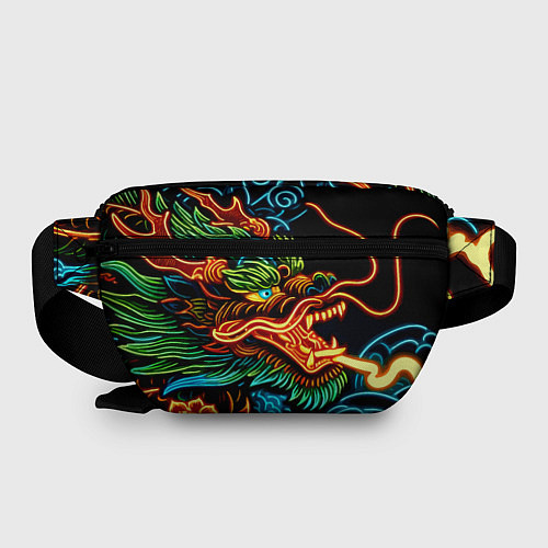 Поясная сумка Japanese neon dragon - irezumi / 3D-принт – фото 2