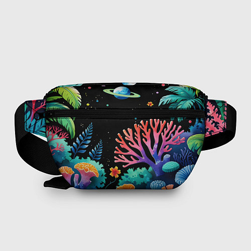 Поясная сумка Космический подводный мир / 3D-принт – фото 2