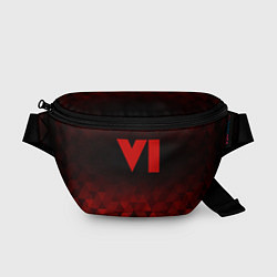 Поясная сумка GTA 6 red poly