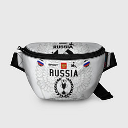 Поясная сумка Футбольная форма Россия с номером 10, цвет: 3D-принт