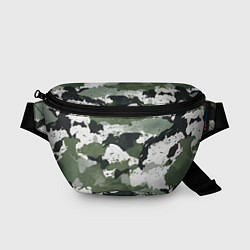 Поясная сумка Текстурный камуфляж