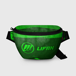 Поясная сумка Lifan - green gradient по-горизонтали, цвет: 3D-принт