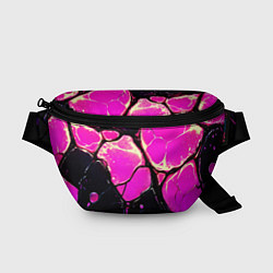 Поясная сумка Розовые пятна в текстуре