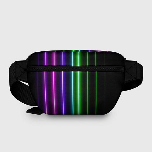 Поясная сумка Neon lines / 3D-принт – фото 2