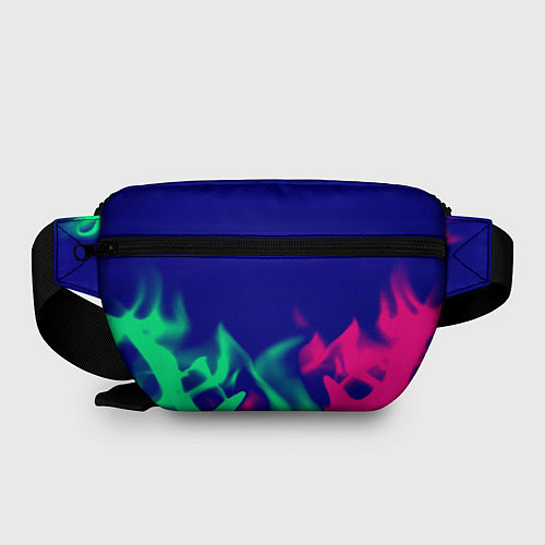 Поясная сумка Nirvana fire neon / 3D-принт – фото 2