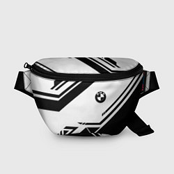 Поясная сумка BMW geometry black, цвет: 3D-принт