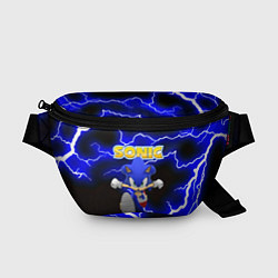 Поясная сумка Sonic storm electro, цвет: 3D-принт