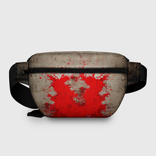 Поясная сумка Реслер на красном / 3D-принт – фото 2