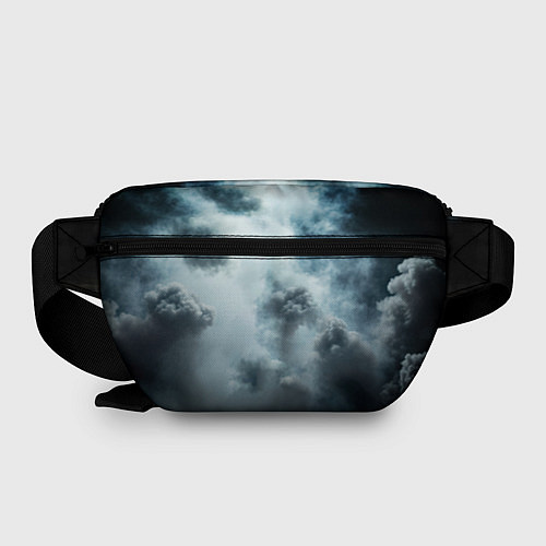 Поясная сумка Тайский боксер в дыму / 3D-принт – фото 2
