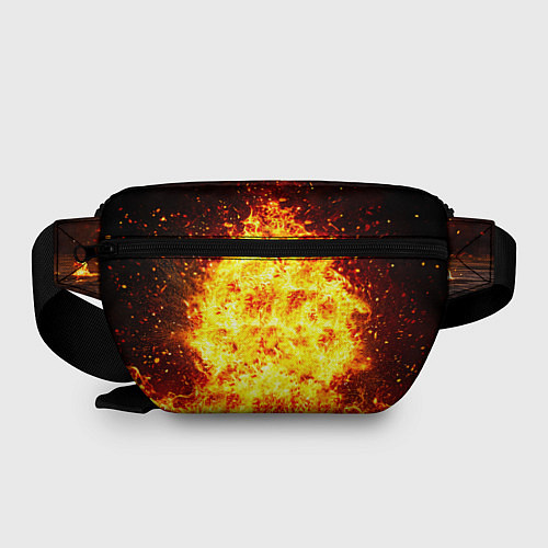 Поясная сумка Боксер в огне / 3D-принт – фото 2