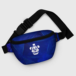Поясная сумка FNAF blue poly, цвет: 3D-принт — фото 2