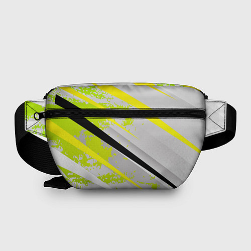 Поясная сумка Color white light green / 3D-принт – фото 2