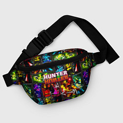 Поясная сумка Hunter x hunter neon anime, цвет: 3D-принт — фото 2