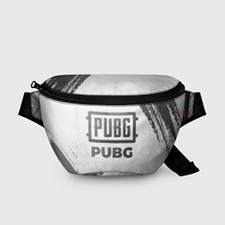 Поясная сумка PUBG - white gradient, цвет: 3D-принт
