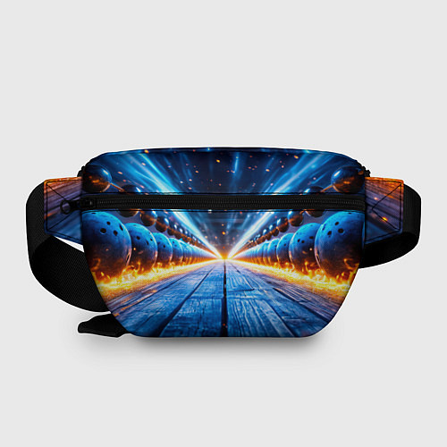 Поясная сумка Шары в огне / 3D-принт – фото 2