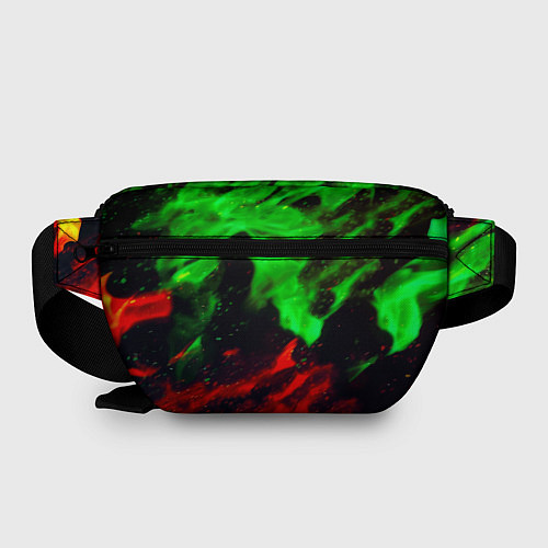 Поясная сумка Monster energy огонь лого / 3D-принт – фото 2