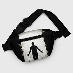 Поясная сумка Прыжок в длину, цвет: 3D-принт — фото 2