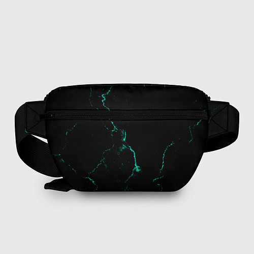 Поясная сумка Color black turquoise / 3D-принт – фото 2