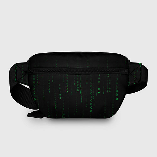 Поясная сумка Color black green / 3D-принт – фото 2