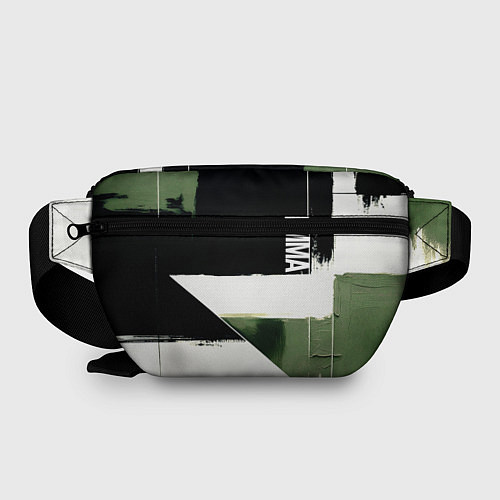 Поясная сумка Русский ММА на фоне герба России / 3D-принт – фото 2