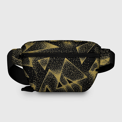 Поясная сумка Triangle yellow with dots / 3D-принт – фото 2