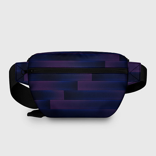 Поясная сумка Color blue square / 3D-принт – фото 2