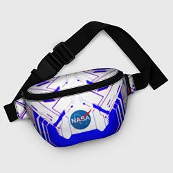 Поясная сумка NASA cosmos geometry, цвет: 3D-принт — фото 2