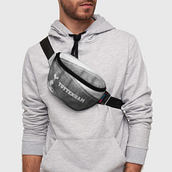 Поясная сумка Tottenham - grey gradient по-горизонтали, цвет: 3D-принт — фото 2