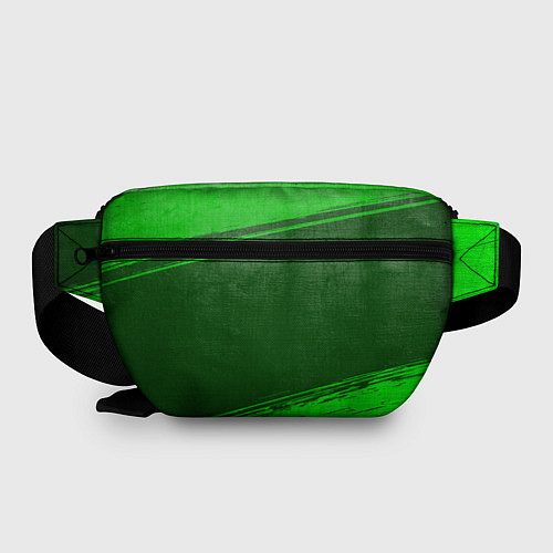 Поясная сумка Tesla - green gradient по-горизонтали / 3D-принт – фото 2