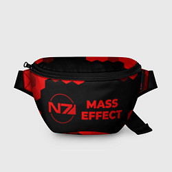 Поясная сумка Mass Effect - red gradient по-горизонтали, цвет: 3D-принт
