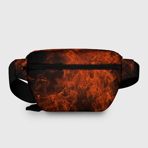 Поясная сумка Красная Плесень - Логотип Огонь / 3D-принт – фото 2