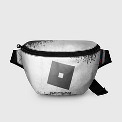 Поясная сумка Roblox - white gradient