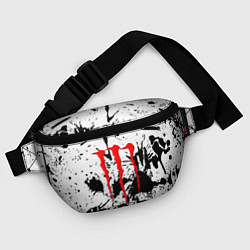 Поясная сумка Monster energy краски, цвет: 3D-принт — фото 2