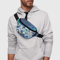 Поясная сумка Эола Genshin Impact, цвет: 3D-принт — фото 2