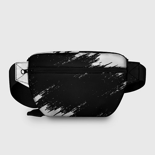Поясная сумка Monster energy краски штрихи белые / 3D-принт – фото 2