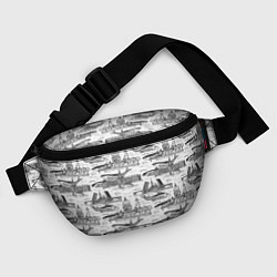Поясная сумка Питер и корюшка, цвет: 3D-принт — фото 2