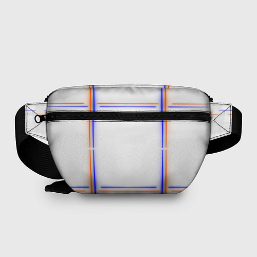 Поясная сумка Neon white orange light blue / 3D-принт – фото 2