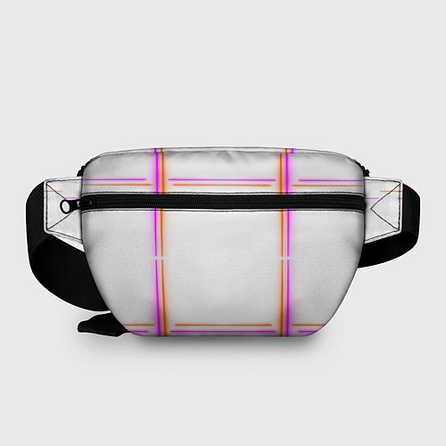 Поясная сумка Neon white orange pink / 3D-принт – фото 2