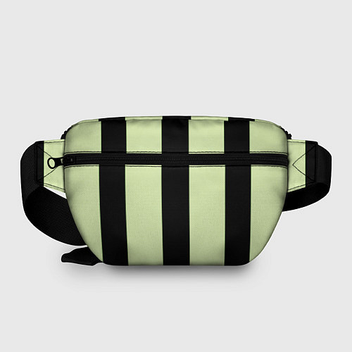 Поясная сумка Color light green black line / 3D-принт – фото 2