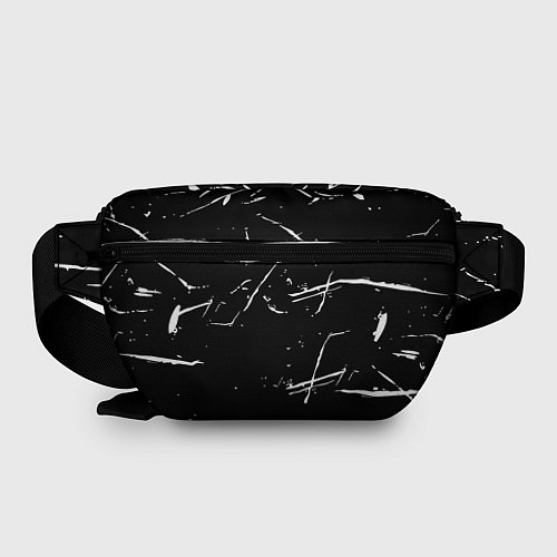 Поясная сумка Doom logo штрихи / 3D-принт – фото 2