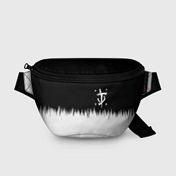 Поясная сумка Doom краски черно белый