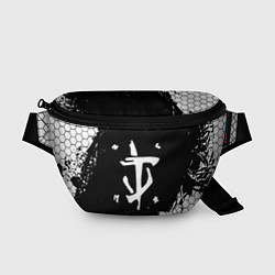 Поясная сумка Doom соты краски, цвет: 3D-принт