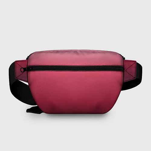Поясная сумка Градиент гранатовый / 3D-принт – фото 2