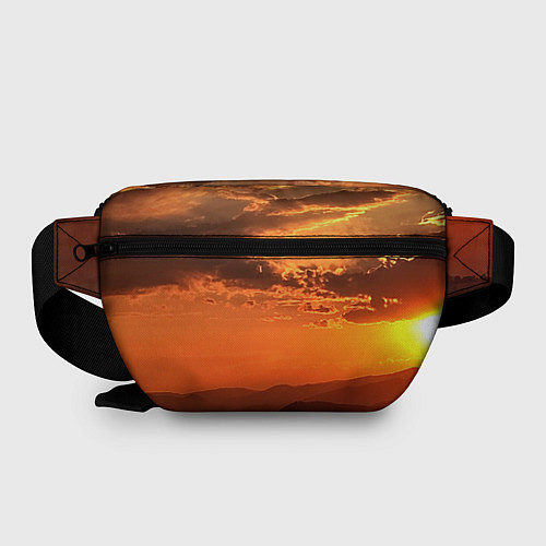 Поясная сумка Закат на перевале актопрак / 3D-принт – фото 2
