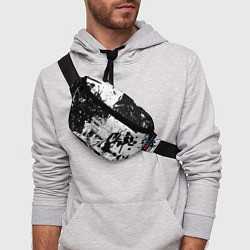 Поясная сумка Liverpool краски текстура, цвет: 3D-принт — фото 2