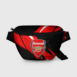 Поясная сумка Arsenal абстракция полосы, цвет: 3D-принт
