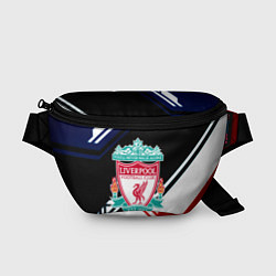 Поясная сумка Liverpool geometry sport, цвет: 3D-принт